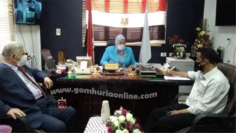 وكيل تعليم كفر الشيخ : استقبال طلاب الثانوية العامة بالمياه المبردة