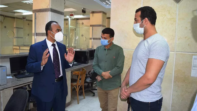 نائب محافظ المنيا فى جولة على المشروعات ومراكز الخدمة