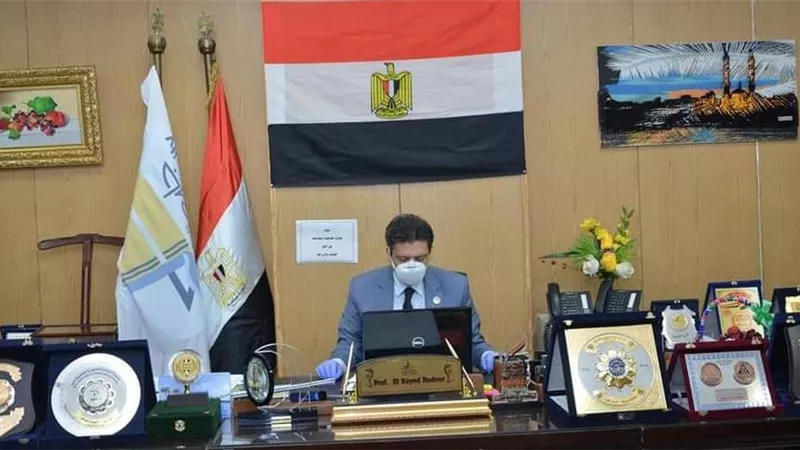 اقامه اول مستشفي متخصص بجامعه دمياط