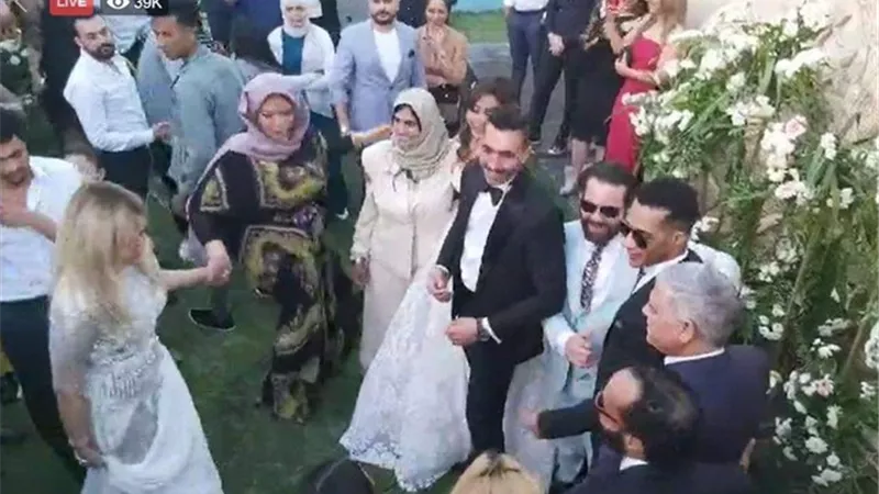 تعليق أحمد موسي على التجمعات بحفل زفاف شقيقة محمد رمضان