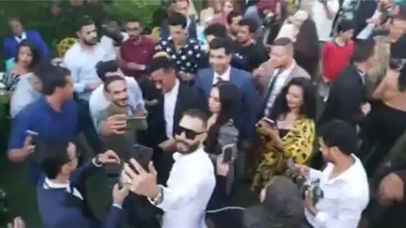 حفل زفاف شقيقة محمد رمضان يثير غضبا عبر مواقع التواصل الاجتماعي
