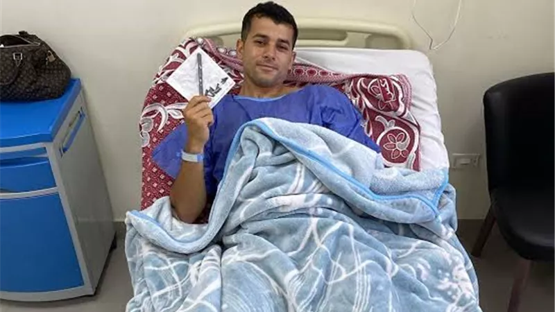 اول تعليق من رامز امير بعد إصابة خطيرة بسبب رياضة الباركور