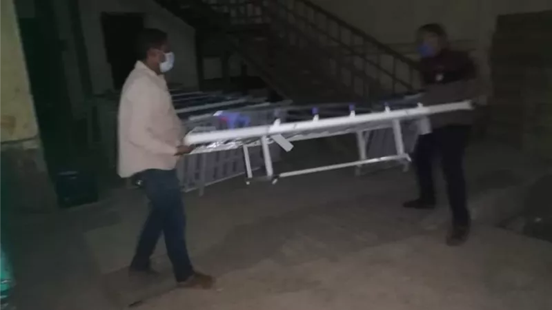 لمواجهة الاعداد المتزايد لكورونا.. 40 سريرا وتانك أوكسجين مركزى لمستشفى حميات سوهاج
