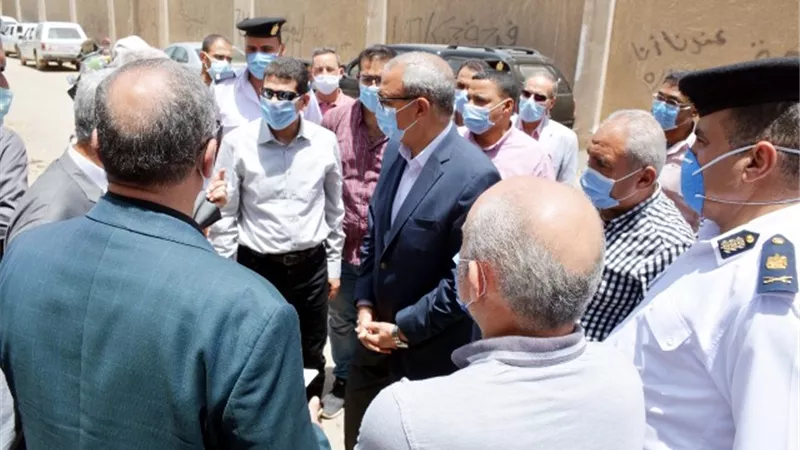بدء اعمال انشاء كوبري مشاه كفر شبين بتكلفه 5 ملايين جنيه