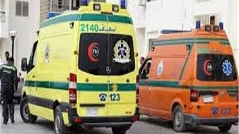 اصابة ١٥ شخصا فى انقلاب سياره بشرق بنى سويف