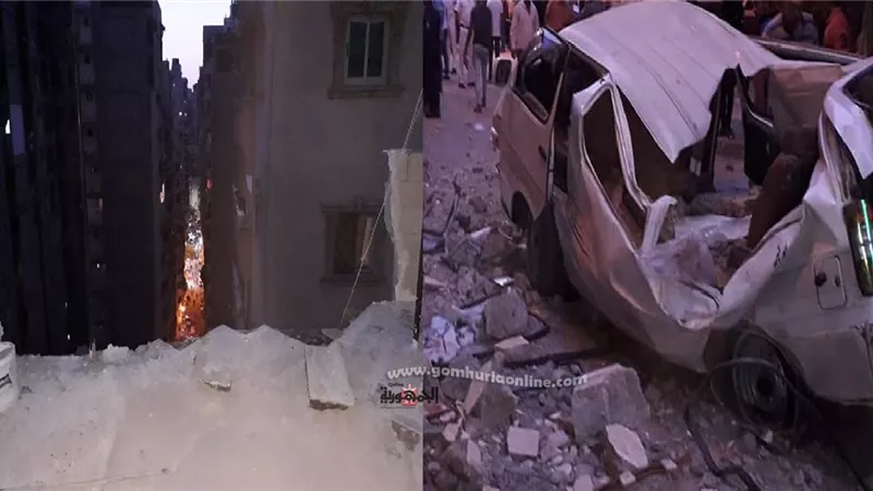ارتفاع ضحايا حادث الانهياربالعصافرة لسبعة اشخاص صور