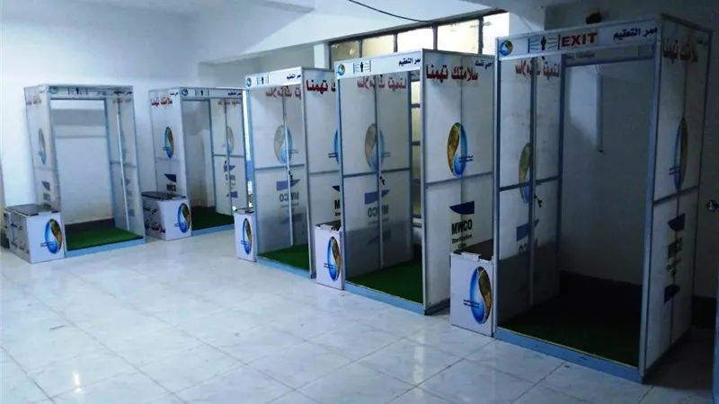 20 بوابة لتعقيم فروع مياه الشرب بالمنيا