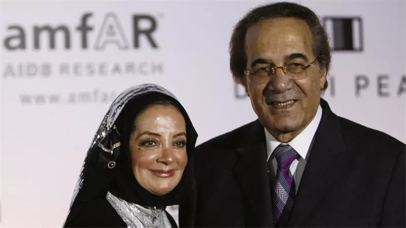 شهيرة تهنئ زوجها الفنان محمود ياسين بعيد ميلاده.. 
