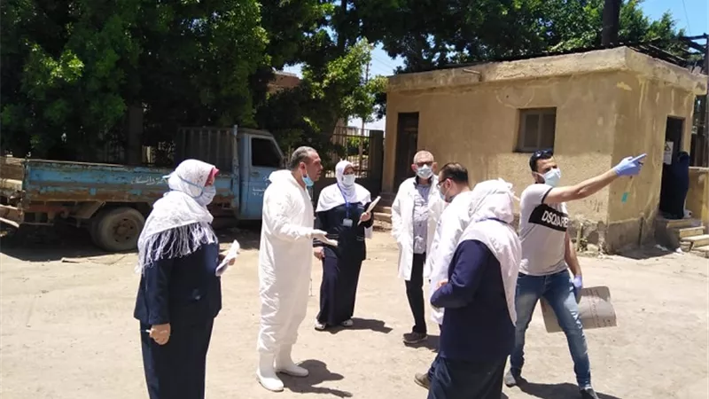 صحة الشرقية تجهز ٣٠ سرير عزل بمستشفي أولاد صقر للحالات المصابة بكورونا