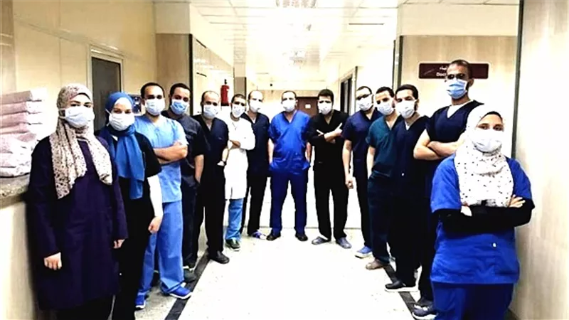 اكتمال قائمة تعافى إصابات الجيش الأبيض من كورونا بالوادى الجديد