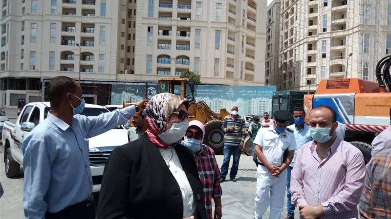 محافظة الإسكندرية تسترد 1400م من أراضي أملاك الدولة