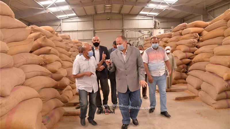 محافظ أسيوط يعلن توريد 160 ألف و718 طن قمح حتى اليوم ويصف موسم القمح هذا العام بموسم الخير