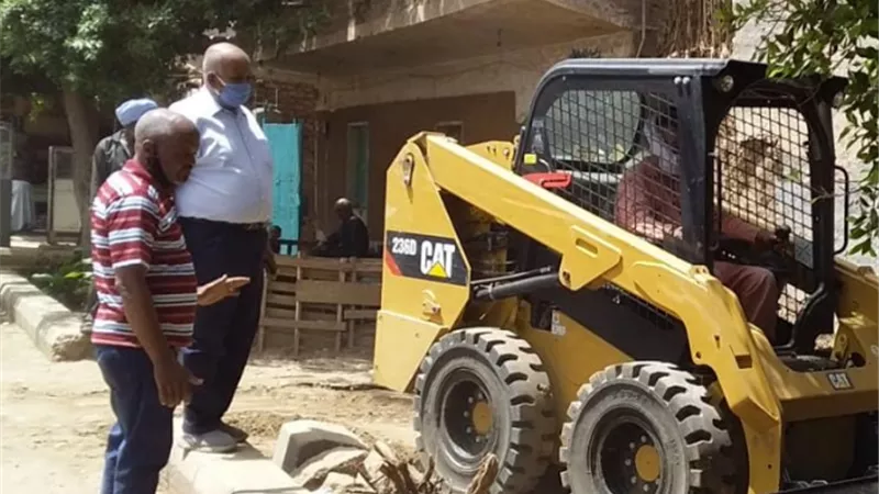 رفع 28 طن من المخلفات بالزينية شمال الأقصر