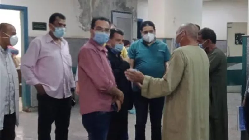 جولة لنائب محافظ بنى سويف بمركز ناصر
