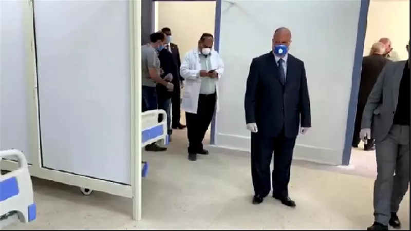 محافظ القاهرة يتفقد الرعاية الصحية بمستشفى صدر العباسية .صور