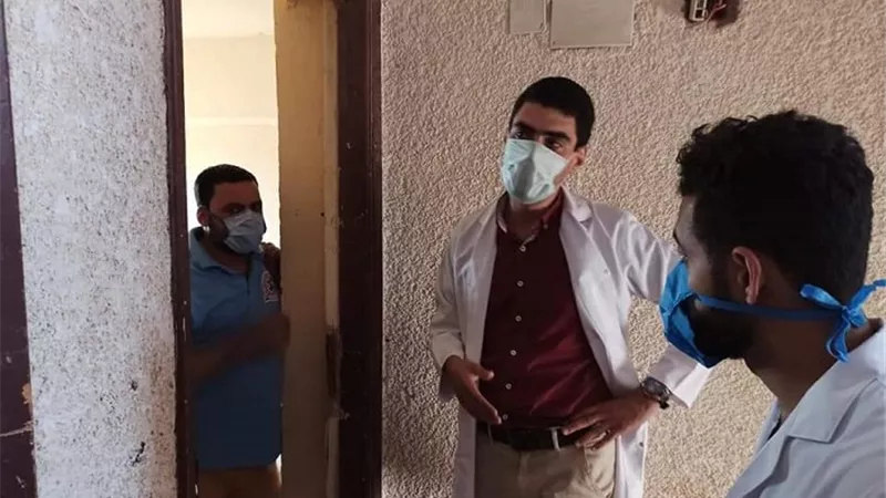متابعة حالات العزل المنزلي بجنوب سيناء