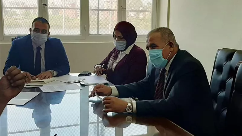 نائب محافظ دمياط ووكيل التعليم يبحثان الإجراءات التي سيتم تنفيذها خلال امتحانات شهادة الثانوية