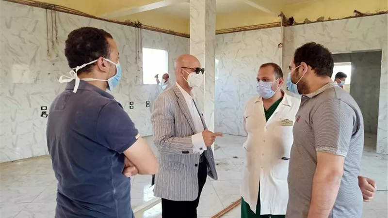 مدير الصحة يتفقد أعمال التطوير ورفع كفاءة الصدر والحميات بالزقازيق وتركيب ثلاجة لحفظ الموتى