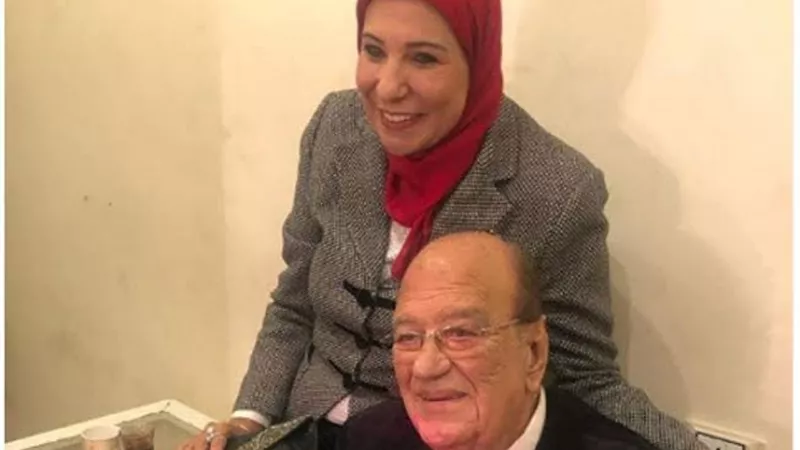 زوجة حسن حسنى تكشف عن اسرار فى حياته