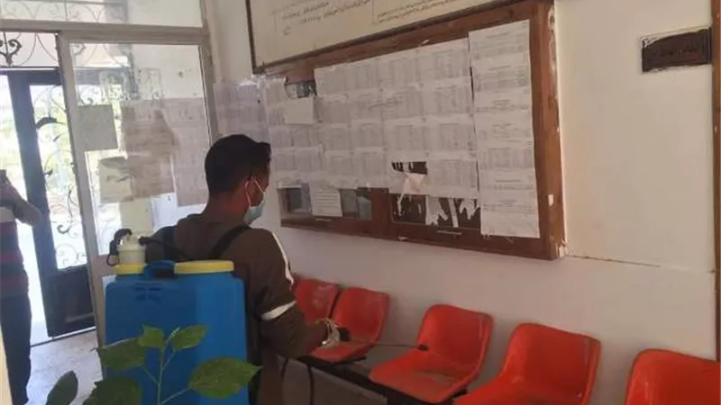 مستقبل وطن جنوب سيناء يواصل حملات تعقيم المنشآت العامة والخدمية