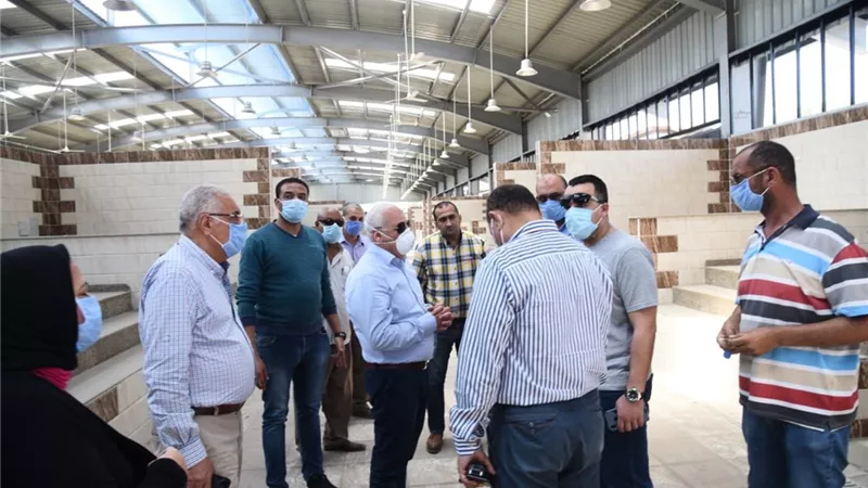 افتتاح سوق بورفؤاد بعد توصيل المرافق