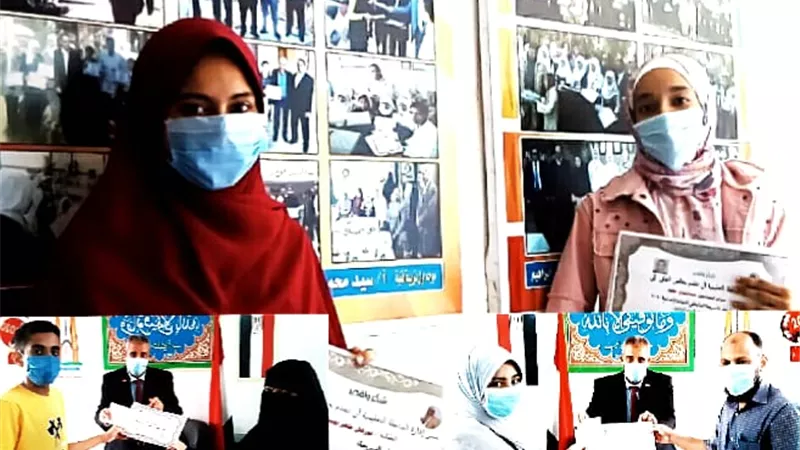 أوائل الإعدادية فى ضيافة الداخلة التعليمية لدعم مبادرة الزم بيتك بالوادى الجديد.. صور وفيديو
