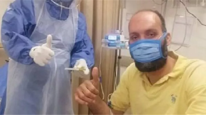 نجم الزمالك يغادر المستشفى بعد شفاؤه من كورونا