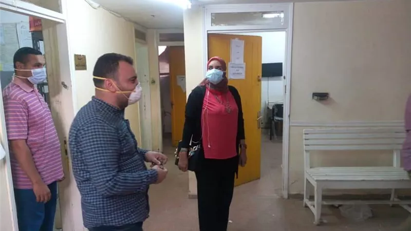 وكيل وزارة الصحة بجنوب سيناء يتفقد العمل بالوحدات والمستشفيات بمدن خليج العقبة