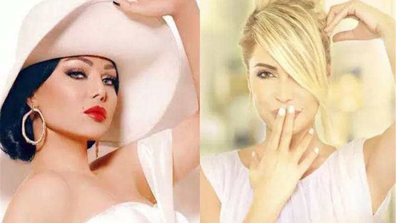 هيفاء وهبى توجه رسالة لنوال الزغبى لدعمها فى أزمتها مع مدير أعمالها