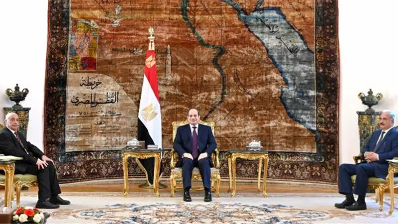 السيسي: تحركات مصر في اطار الملف الليبي تهدف دوما لارساء دعائم الأمن والاستقرار