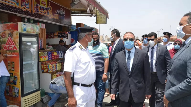 والشريف : هذا ميناء الإسكندرية البرى ولن نسمح بالعشوائية