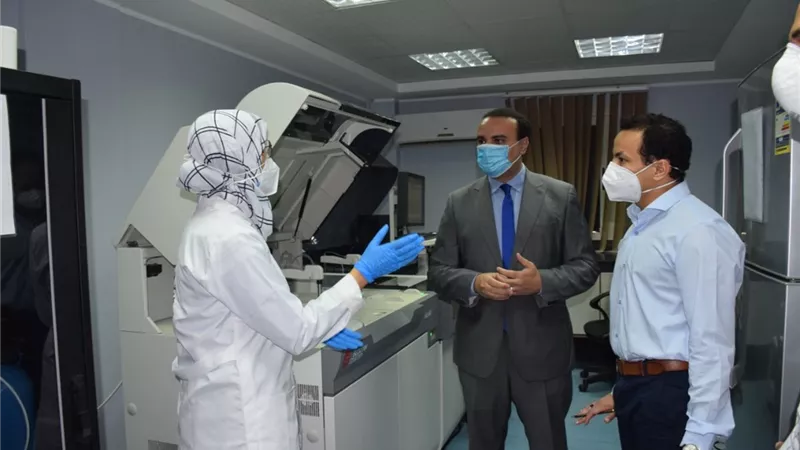 نائب محافظ الأقصر وأعضاء لجنة المتابعة يتفقدون مستشفى الحميات