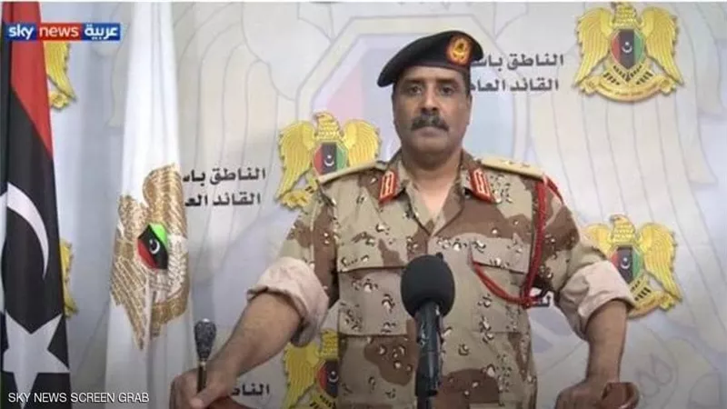 الجيش الليبي يشن هجوما على الميليشيات شرقي مصراتة