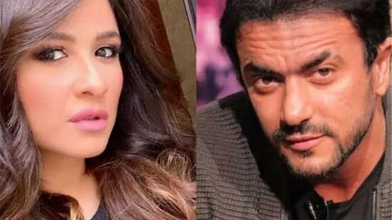 زوج ياسمين عبد العزيز يستعرض عضلاته