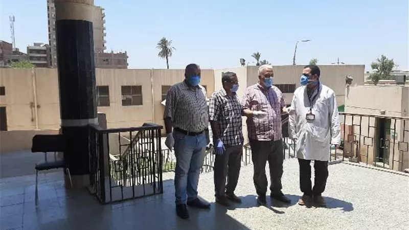 سكرتير عام المحافطة يتفقد مدينة قليوب.صور