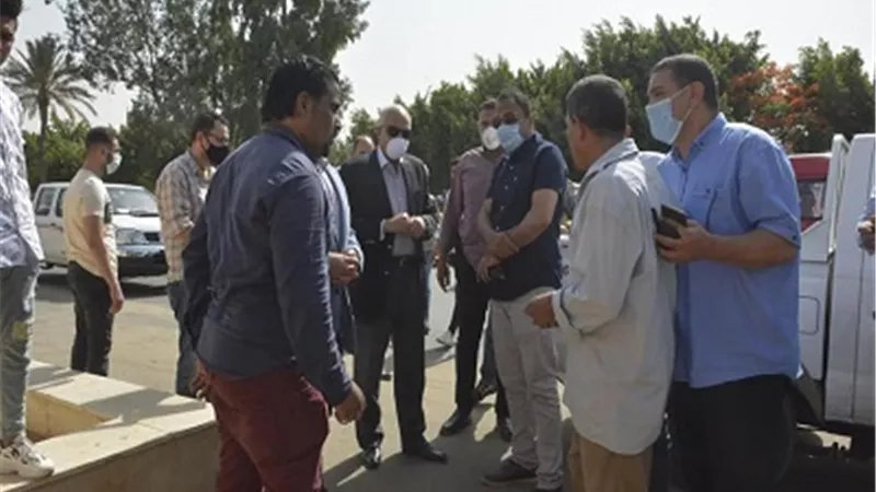 محافظ الجيزة يفض فرح بقاعة مناسبات بالمريوطية