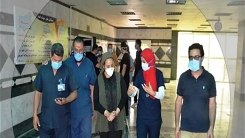 نائب المحافظ تقوم بجولة ميدانية بمستشفى الطور العام
