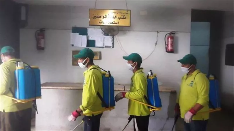استمرار أعمال تطهير المصالح وأماكن التجمعات والطرق والشوارع العامة بسوهاج..صور