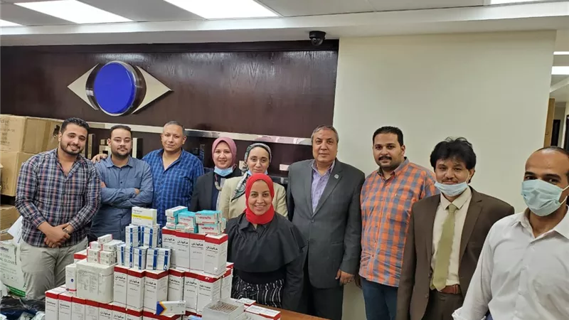 ضبط مخزن غير مرخص تحت الأرض وبداخله كميات كبيرة من المستلزمات الطبية والأدوية الخاصة بالمستشفيات الحكومية