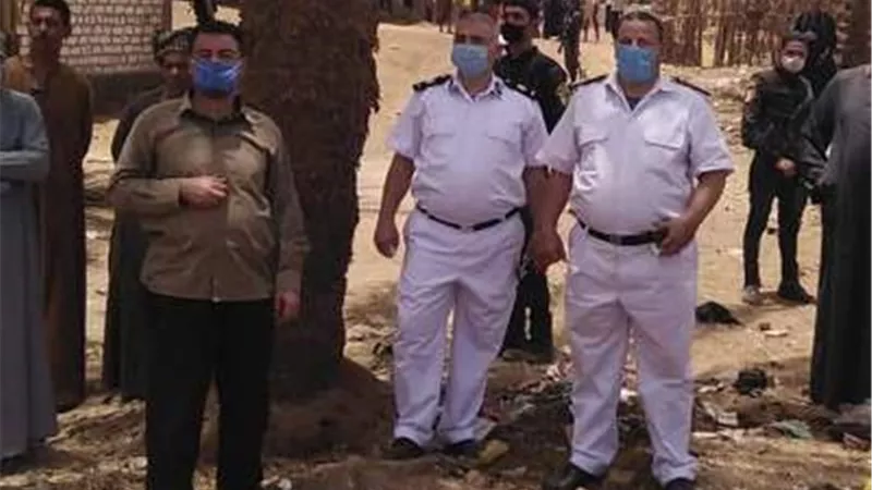 إزالة 16 مخالفة علي أرض حماية النيل بمركز أسيوط...صور