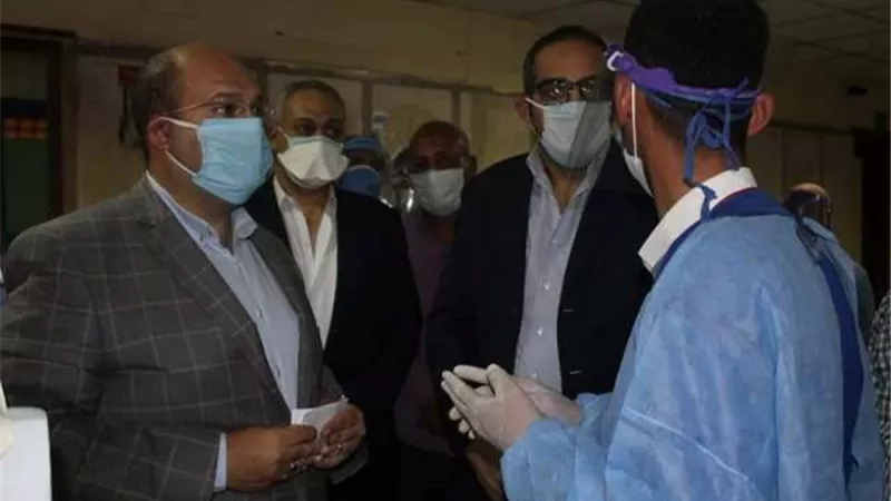 نائب محافظ الجيزة يتفقد قسم الأستقبال وغرف العزل بمستشفى مبارك المركزي بمنشأة القناطر