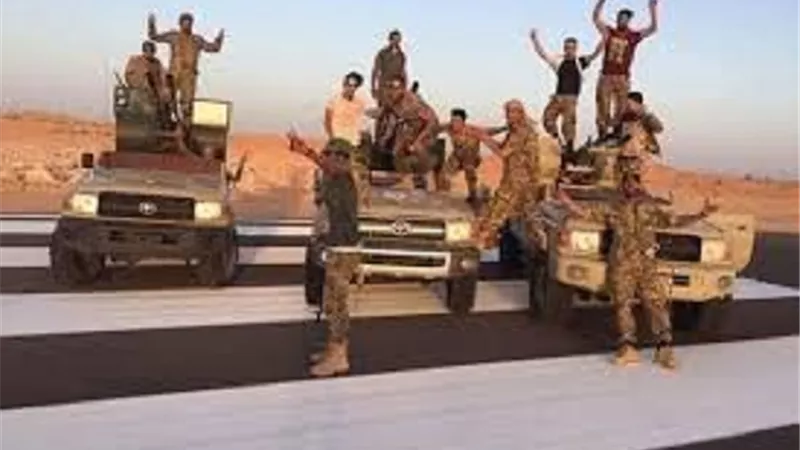 منصات الجيش الوطنى الليبى تسقط طائرة تركية مسيرة غربي سرت
