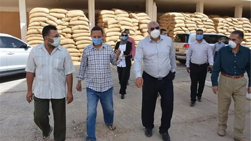 دعم مزارعى الوادى الجديد بتقاوى غربلة لتحقيق الإكتفاء والتوسع فى الزراعات
