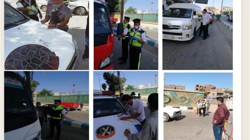81 ألف جنية غرامات فورية لسائقى الشرقية