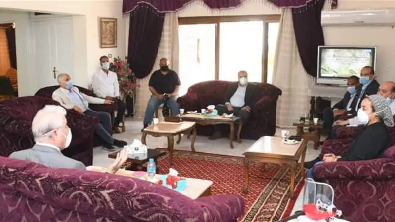 فودة يرحب بالقادة الجدد بمحافظة جنوب سيناء