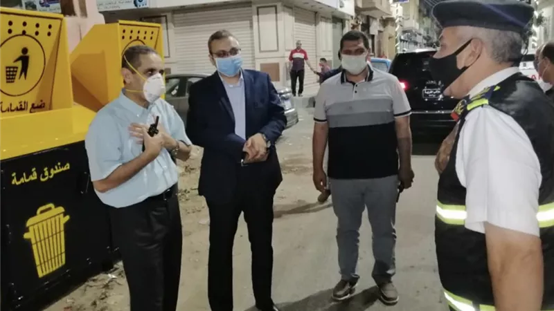 محافظ الغربية تحرير 12 محضر مخالفة حظر وغلق وتشميع 2 محل فى طنطا