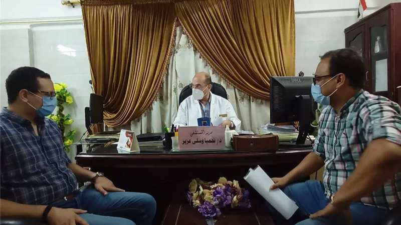 لجان الصحة بأسيوط تنتشر في مختلف المراكز لمتابعة ورصد الأدوية والمستلزمات الطبية الخاصة بعلاج مرضى كورونا بالمستشفيات