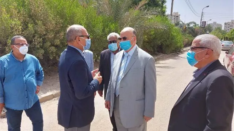 محافظ القاهرة يتفقد أعمال تطوير وتوسعة محور جسر السويس.صور