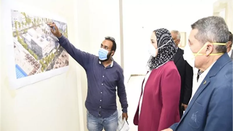 القباج تتفقد أنشطة وزارة التضامن الاجتماعي بحي الأسمرات