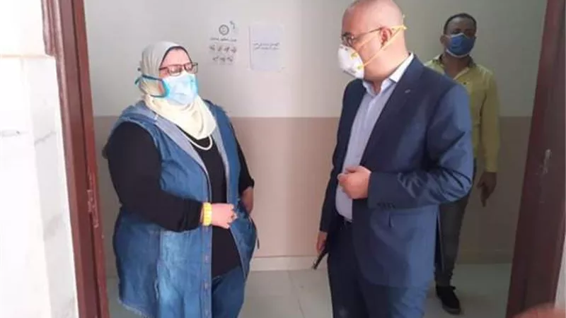 بدء تشغيل عزل المدينة الجامعية للطلاب ببنى سويف .صور